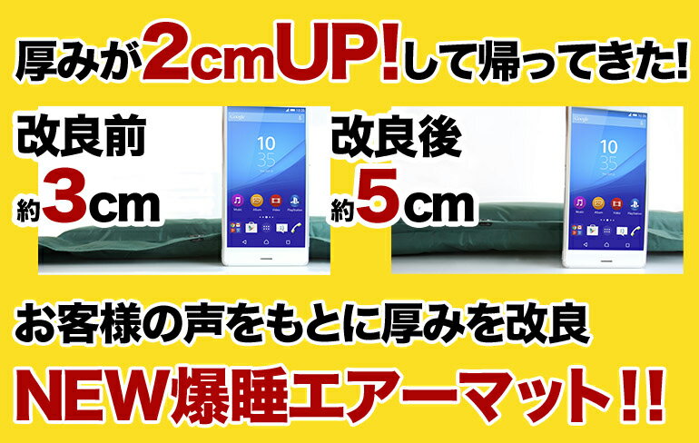 エアーマット 厚さ5cm エアマット 連結可能 自動膨張 コンパクト収納 軽量 エアベッド エアーベッド アウトドアキャンプマット インフレータブル 車中泊 防災 災害ベッド通販格安セール情報 楽天 通販