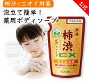 母の日 プレゼント 実用的【エスジェ 薬用柿渋エキス配合ボディソープ つめかえ用 】薬用 医薬部外品 詰め替え 柿渋 ボディソープ タンニン 加齢 臭汗 匂い ...