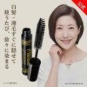 ハリエッタ ボリュームヘアマスカラ 10g ダークブラウン シトラス調の香り 白髪隠し マスカラ 徐々に染まる 生え際 白髪かくし 生え際隠し 白髪 根元 分け...