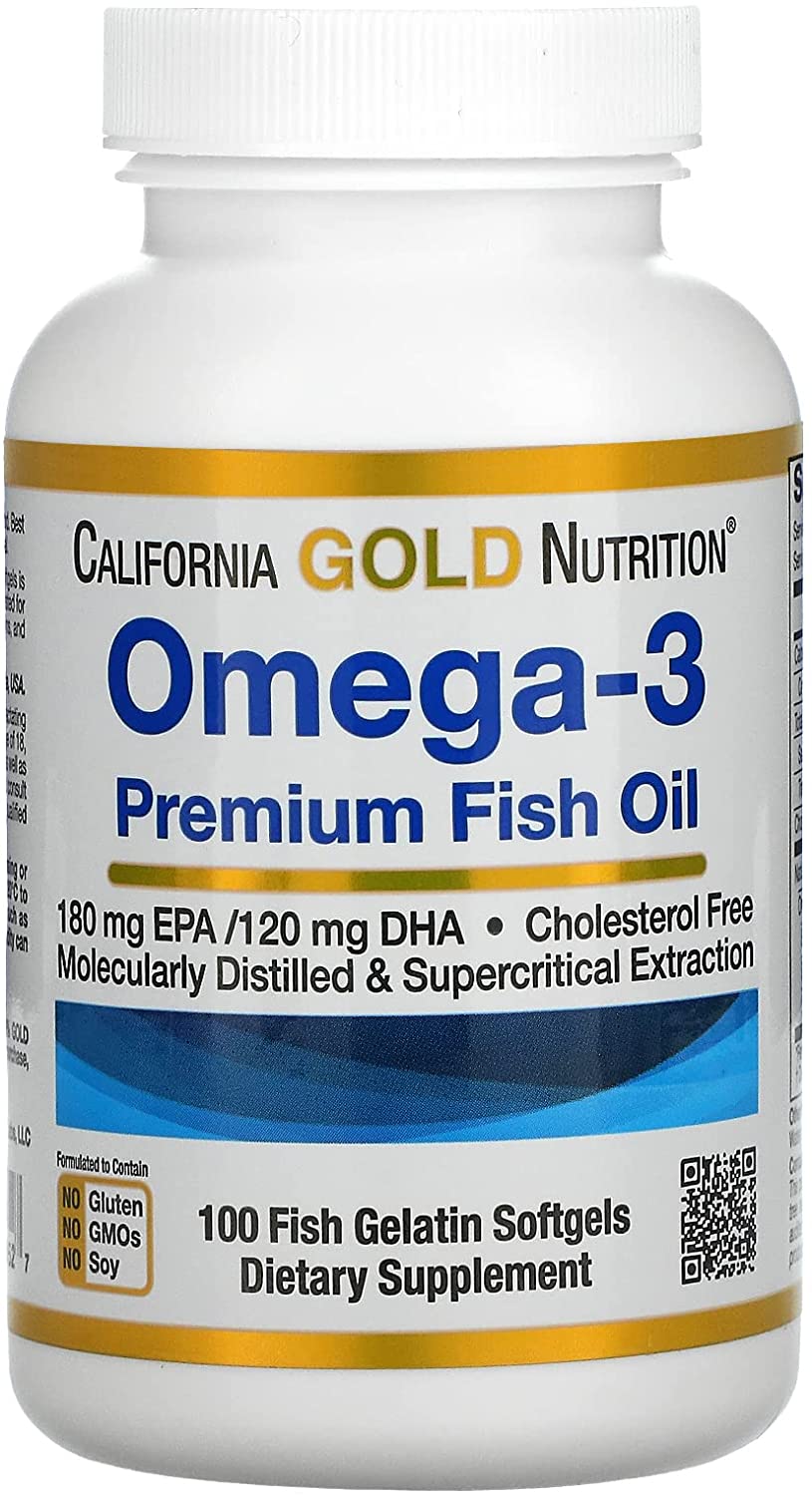 【 オメガ3 100錠 California Gold Nutrition 】 カリフォルニアゴールドニュートリション オメガ 3 サプリメント dha epaサプリ epa サプリ オメガ3脂肪酸 フィッシュオイル 健康サプリ 美容 おめが3 プレミアムフィッシュオイル omega3 dha epa ソフトカプセル 海外