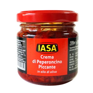 唐辛子ペースト 100g イタリア産 IASA イアーサ 無添加天然素材使用 （常温）