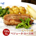 イベリコ豚 ベジョータ ロース 約100g×6枚 スペイン産 豚肉 冷凍 美味しいスペイン delicioso espa?ol　送料無料