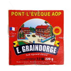 ウォッシュ チーズ ポン レベック 220g フランス産 毎週水・金曜日発送 Pont l'Eveque