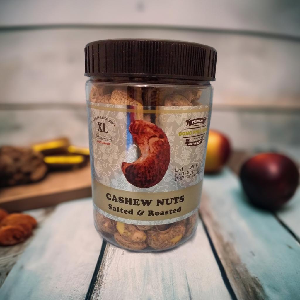 皮付きロースト カシューナッツ(塩味) 350g ベトナム産 カシューナッツの薪で燻された 大粒