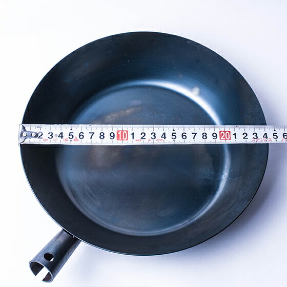 ブッシュクラフト Bush Craft たきびフライパン 深め 焚き火 鉄フライパン サバイバル アウトドア BBQ キャンプ 防災グッズ通販格安セール情報　楽天　通販