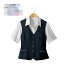 事務服 制服 ベスト レディース ホームクリーニング セロリー Selery S03811 スタイルアップシルエット..