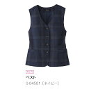 事務服 制服 ベスト レディース ホームクリーニング セロリー Selery S04501 オールシーズン 制電裏地