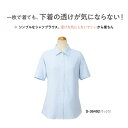 事務服 制服 半袖ブラウス シャツ レディース ホームクリーニング セロリー Selery S36492 透け防止 防汚