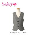 事務服 制服 ベスト レディース ホームクリーニング セロリー Selery S03440