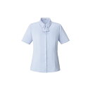 事務服 半袖ブラウスリボン付き RB4564 レディース ボンマックス BONMAX 事務 ビジネス 通勤 仕事 シンプルデザイン