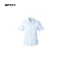 事務服 半袖ブラウス RB4546 レディース ボンマックス BONMAX 事務 ビジネス 通勤 仕事 シンプルデザイン