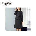 事務服 ブラウス 長袖オーバーブラウス ジョア en joie 26602 オールシーズン 2WAYストレッチ 吸汗 速乾 接触冷感