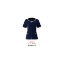 事務服 ブラウス 春夏 半袖オーバーブラウス ジョア en joie 26750 制菌加工 UVカット 吸汗 速乾