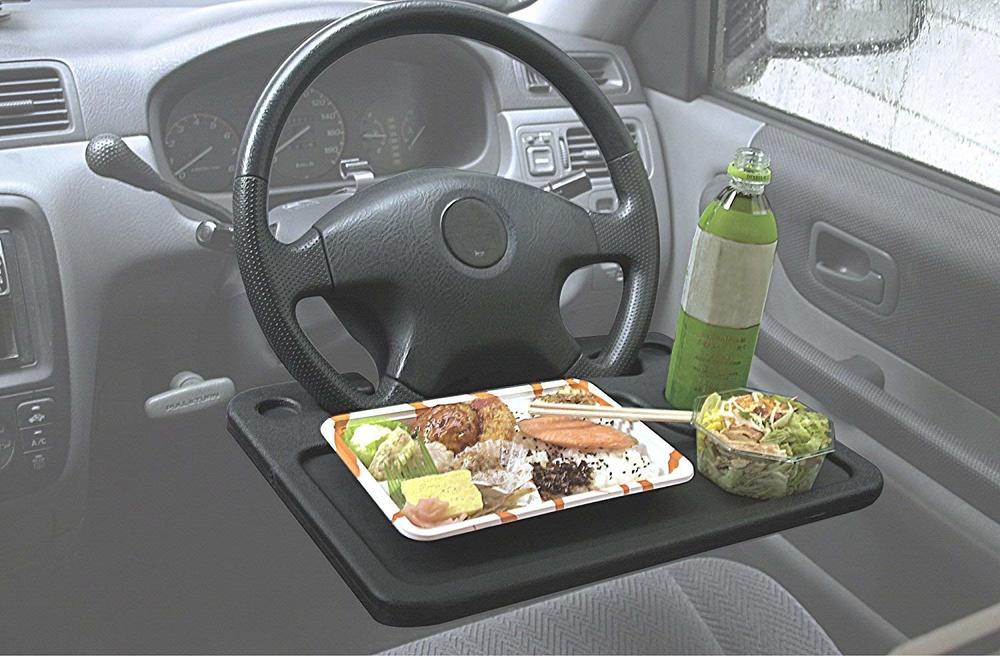 【楽天市場】ハンドルテーブル ステアリングテーブル 簡単取付 車用テーブル：オトクラシ 楽天市場店