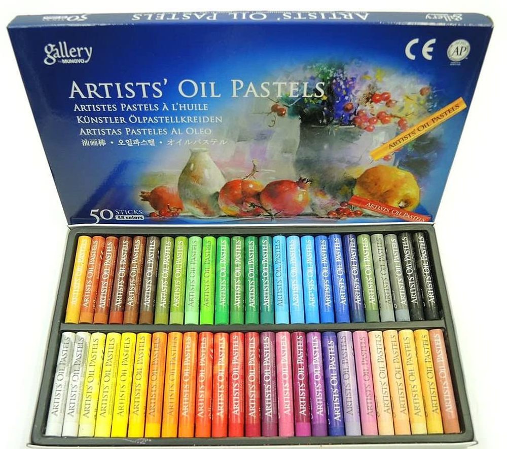 画材 オイル パステル 48色 50本セット ARTIST'S OIL PASTELS めくるめく パステル...