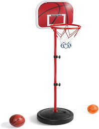 バスケットゴール ミニ バスケット ゴール バスケットボールセット 子供用 ボールスタンド 高さ調節可能　室内 屋内用 ストレス解消 グッズプレゼントにも　自立式 バスケゴール　バスケットゴール