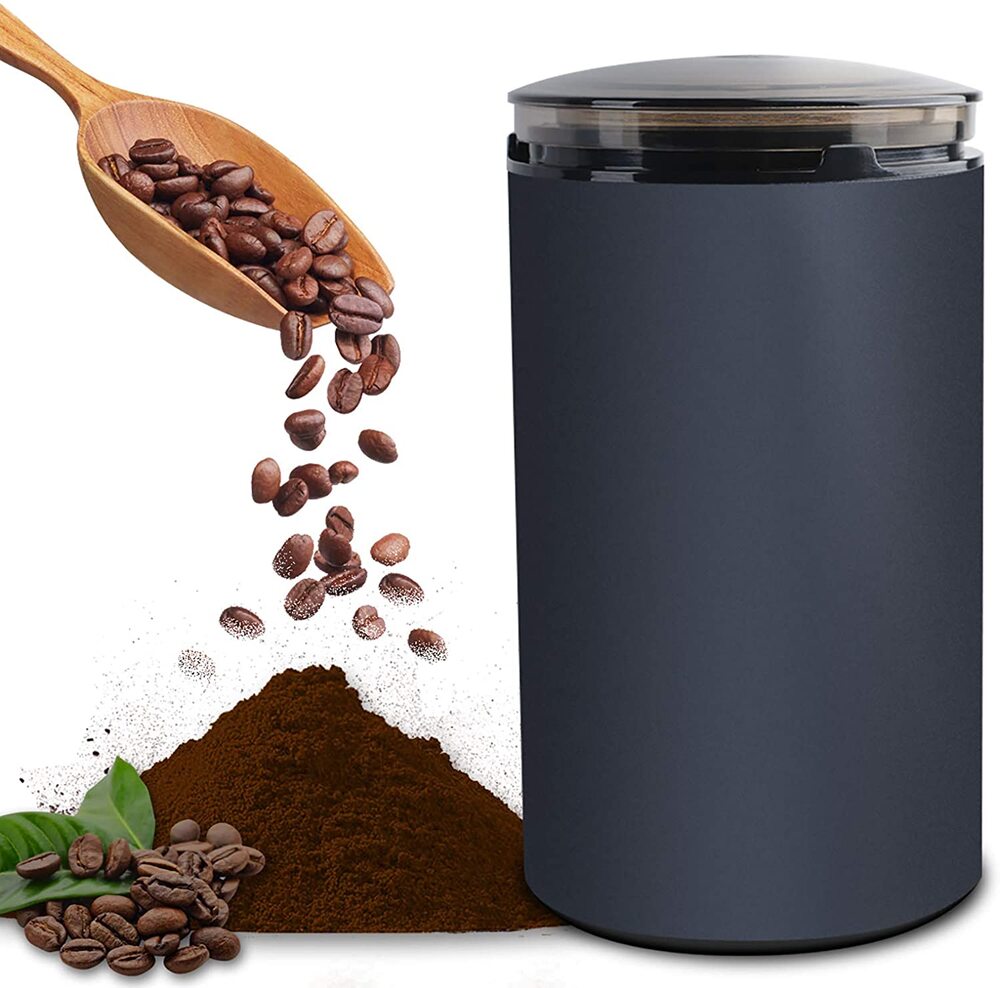 電動コーヒーミル コーヒーグラインダー ミルミキサー 粉末 コーヒー豆 ひき機 水洗い可能 豆挽き/緑茶/山椒/お米/調味料/穀物を挽く 1