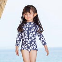 キッズ 水着 女の子 ワンピース オールイワン 子供用 90cm 100cm 110cm 120cm 130cm 140cm ジュニア 女児 小学生 花柄オールインワン おしゃれ バックフリル リボン ギンガム　水遊び 学校 プール 夏 海 川 アウトドア スイミング