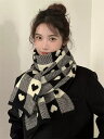 新作 マフラー 柄あり チェック柄 大判ストール 秋冬 マフラー ブランケット スヌード ショール 厚手 冷房対策 防寒 ギフト カシミア 人工カシミアスト...