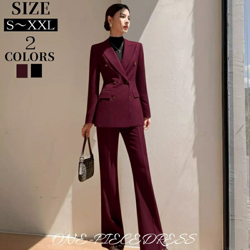 楽天市場】ワインレッド（スカートスーツ｜スーツ・セットアップ