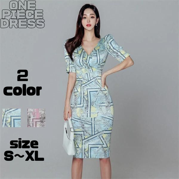 ワンピース ノースリーブ 膝丈 ひざ丈 ミディアム 大人 上品 きれいめ おしゃれ セクシー タイト ワンピ セクシーワンピース タイトワンピース セクシーワンピ パーティー キャバ スナック ラウンジ 色気 お水 30代 40代 韓国 服 柄 春 夏 大人 上品 披露宴 結婚式