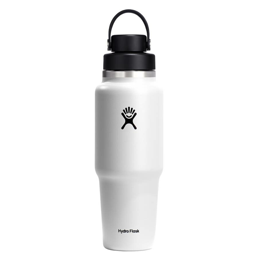 ハイドロフラスク Hydro Flask 32oz TRAVEL BOTTLE WITH FLEX CHUG CAP White 8901860010242マグボトル