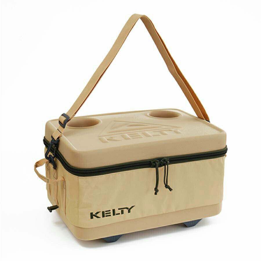 ケルティ KELTY NEW FOLDING COOLER S Khaki 35015 [クーラーボックス セミハード]