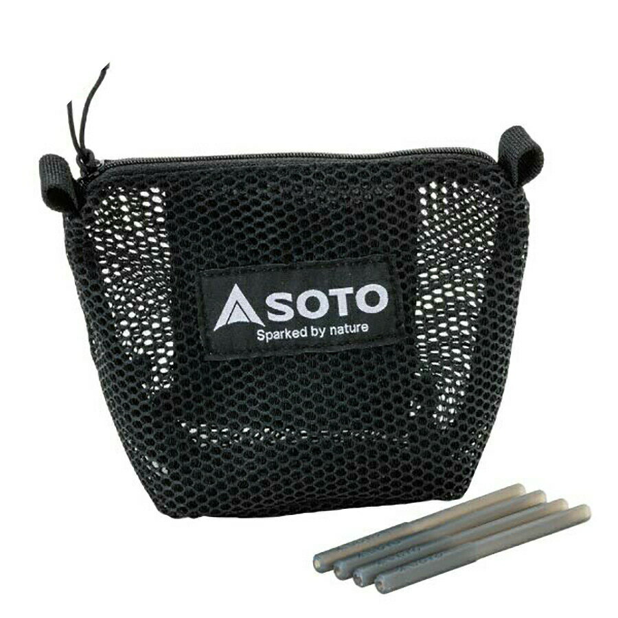 ソト SOTO フュージョン ポーチ ST-3301 [軽量 メッシュ]