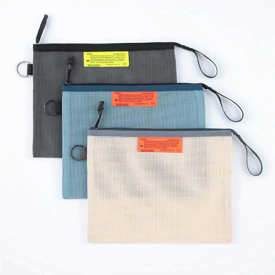 ウィークエンダー WEEKEND(ER) PVC MESH FLAT CASE 78565 フラットケース メッシュ生地