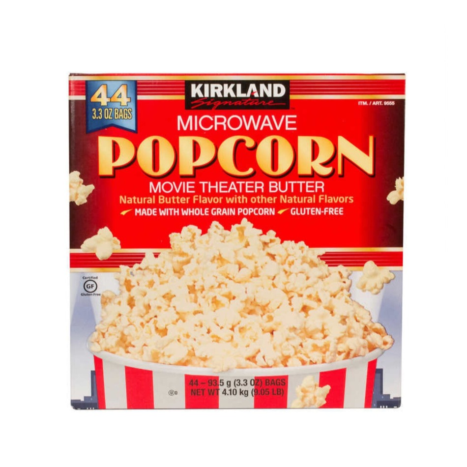 カークランドシグネチャー 電子レンジ用ポップコーン 44袋 4.1kg　Kirkland Signature Microwave Popcorn 44 count 4.1kg