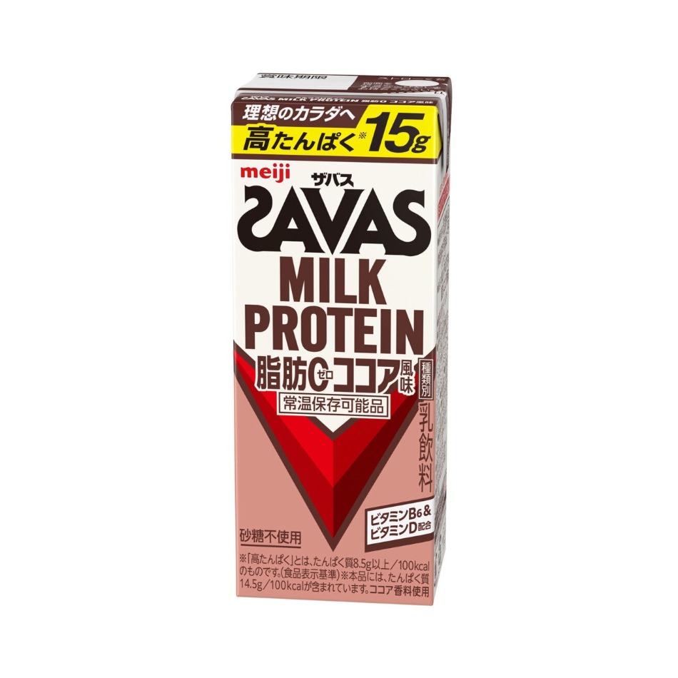 ザバス(SAVAS) ミルクプロテイン ココア風味 200ml x 24本