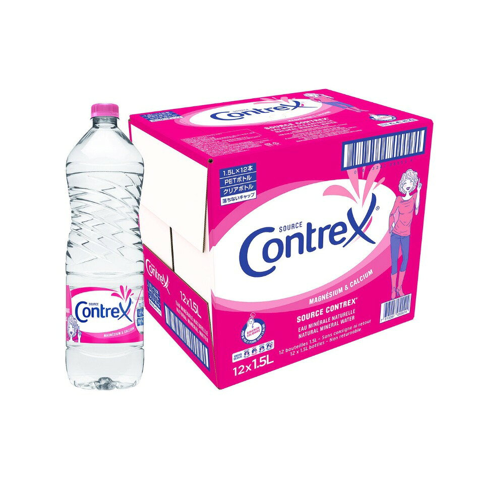 コントレックス ミネラルウォーター 1.5L X 12 本　（硬水） otonarimarket-10000741 おとなりマーケット パッケージ画像
