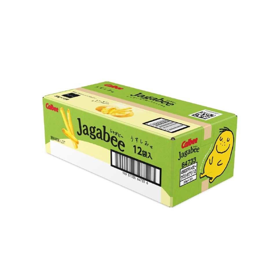 おとなりマーケットのカルビー じゃがビー うすしお味 38g × 12袋｜アングル2