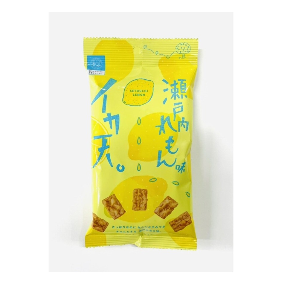 おとなりマーケットのイカ天瀬戸内レモン味 27g x 20袋｜アングル2