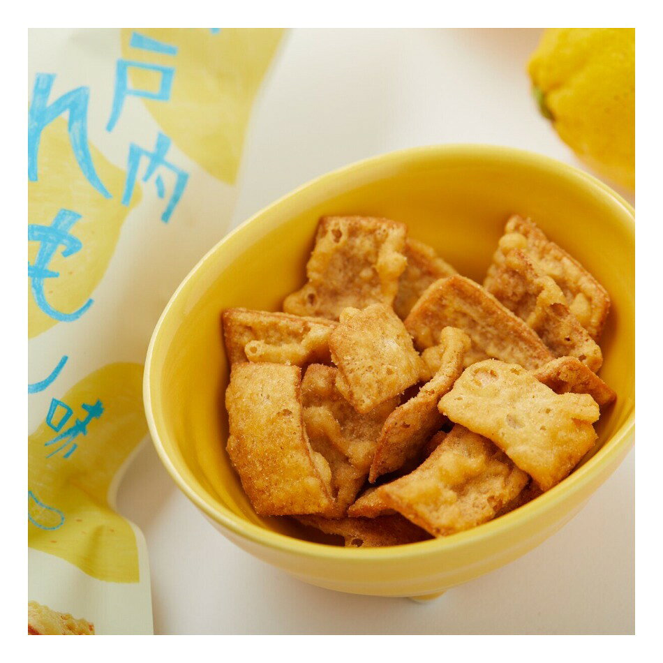 おとなりマーケットのイカ天瀬戸内レモン味 27g x 20袋｜アングル3