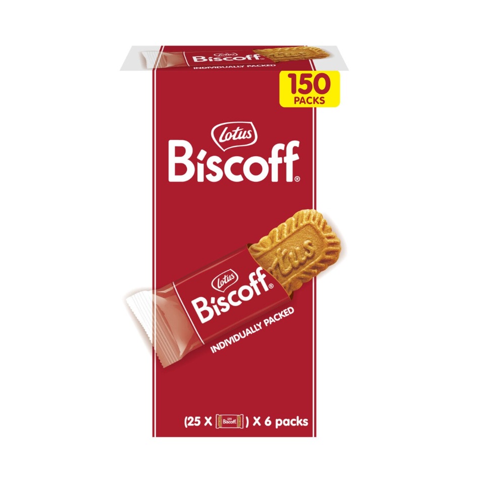 【商品の特徴】２５枚ｘ６パック / 個包装 / コストコでしか手に入らない大容量パックお菓子の国と呼ばれているベルギーで生まれたロータス ビスコフの大容量ぱっくです。 ほど良いカラメル風味の甘さとほのかなシナモンの香りがロータスビスコフの特徴です。 コーヒーやお茶と一緒に軽食としてぴったりです。