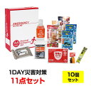 防災セットまとめ買い *1DAY災害対策 11点セット 10個(1c/s) (SB30)* 防災の日 会社用防災セット まとめ買い防災セット 非常時 災害対策 ...