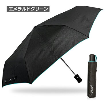 * 自動開閉折54cm ジャンプ式折りたたみ傘 12本セット(JDK354UJ) * water front 傘 シンプル 無地 おしゃれ まとめ買い 販売用 業務用 おりたたみ傘 折り畳み傘 フラットタイプ コンパクト 軽量 UVカット