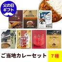 【父の日ギフト】 ご当地カレーセット 7種類 詰合せ レトルトカレー カレーライス 呉 海軍 カレー ご当地 名店 珍しい クリームチーズ 肉じゃが ビーフカレー ギフト 松本楼 函館 誕生日 景品 父の日カレー お父さん ありがとう 父の日熨斗付き【コンビニ受取対応】