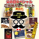 父の日カレーギフト 父の日スペシャルご当地カレーセット メッセージカード付き 父の日限定 カレーライス ギフトセット 熨斗 簡易ラッピング 無料 カレー父の日 ...