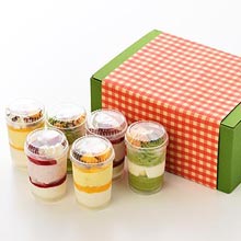 ■送料無料■みさお牧場の新鮮な牛乳とたまごを使ったプチパフェジェラート【SMTB】【送料無料送料込み】【楽ギフ_のし】【P27Mar15】