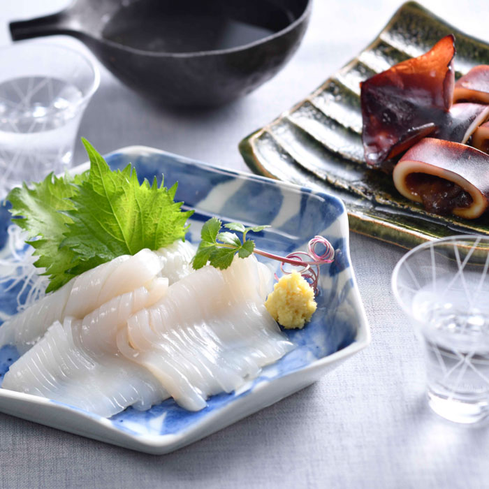 漁場直送で鮮度と味の良さが光る!生と焼きでどうぞ父の日 2021 プレゼント イカ 能登小木いか詰合せ 送料無料 ギフト 贈り物 お中元 お取り寄せ ※代引き不可