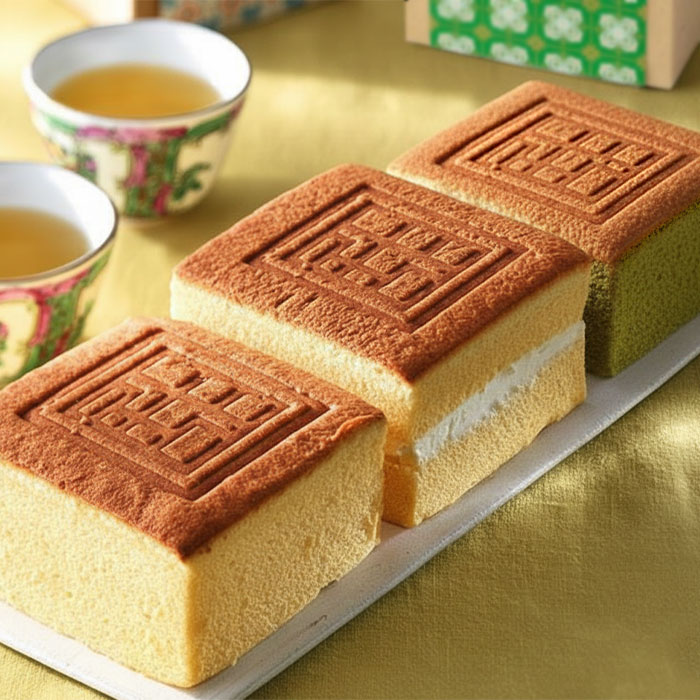 台湾甜商店　甜カステラ（6個詰合せセット） 台湾カステラ SNS 話題 お取り寄せ グルメ スイーツ 中元 歳暮 ギフト 送料無料のサムネイル