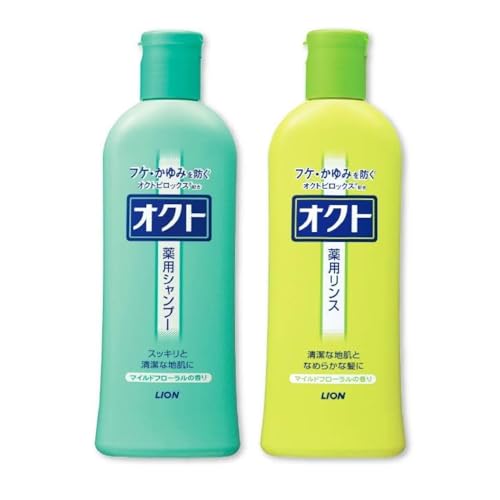オクト シャンプー+リンス セット 320ml×2個 まとめ買い 医薬部外品 フケ かゆみ 頭皮