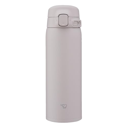 Rakuten - 象印 水筒 480ml 洗いやすく進化 食洗機対応 シームレスせん 軽量 保冷・保温 ワンタッチマグ ソフトグレージュ SU-BA48-HM