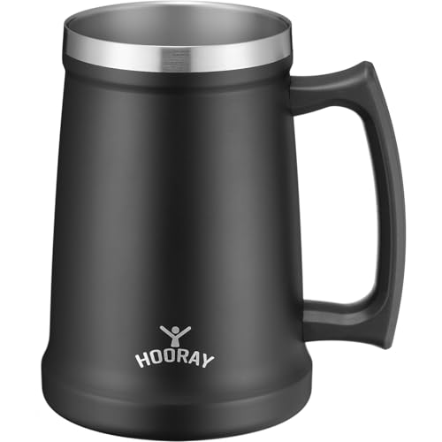 和平フレイズ 真空断熱 ビアジョッキ 700ml ブラック 保冷 保温 ステンレス タンブラー フーレイ ME-7505