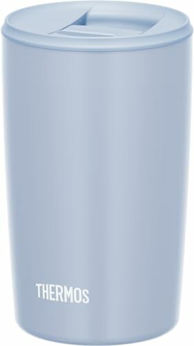 サーモス 真空断熱タンブラー フタ付き 食洗機対応 400ml アッシュブルー JDP-401 ASB