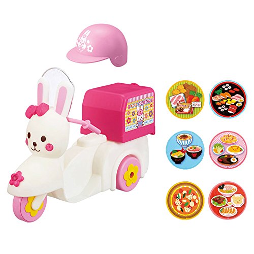 メルちゃん おせわパーツ おうちへおとどけ うさぎさんバイク