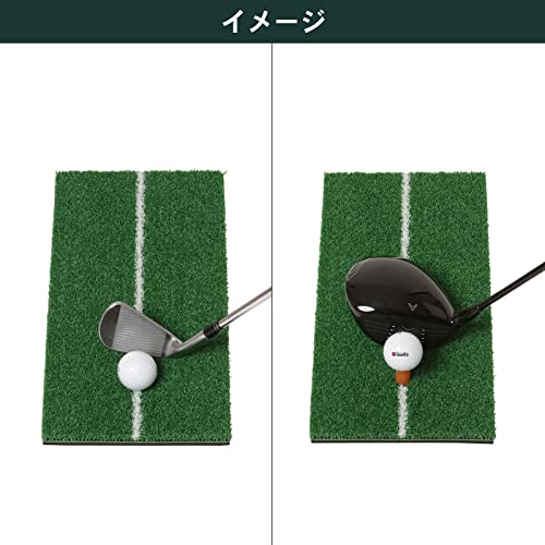 タバタ ゴルフ練習用マット ショットマット283 200×400mm ラバースポンジ付 フルシ...