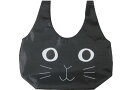 セール1365円→1092円に 黒猫フェイスナイロンバッグ たまちゃん ノアファミリー 音手箱1365円→1092円に